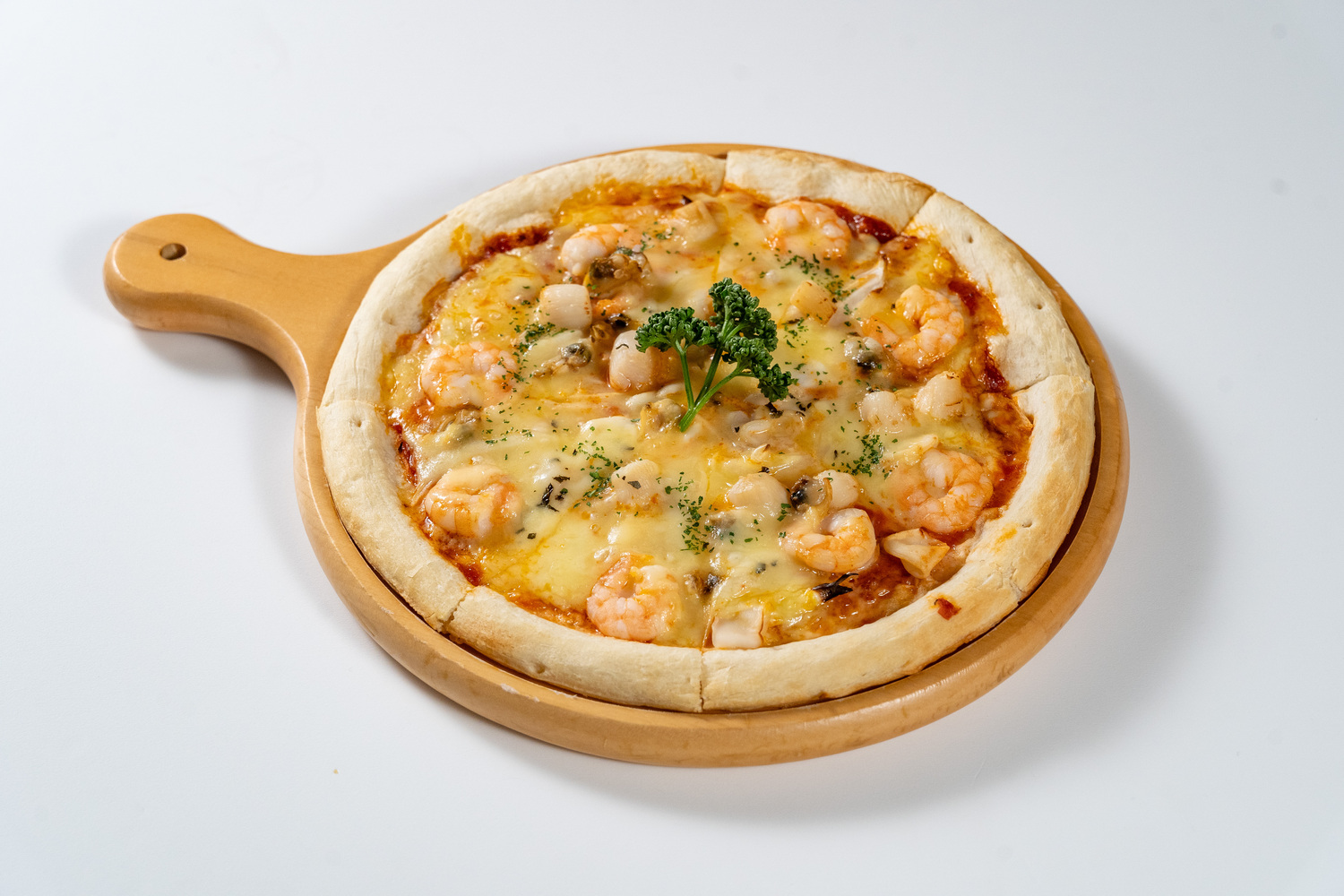 シーフードピザ