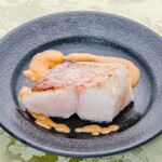 16.メヌケのムニエルアメリカンソース